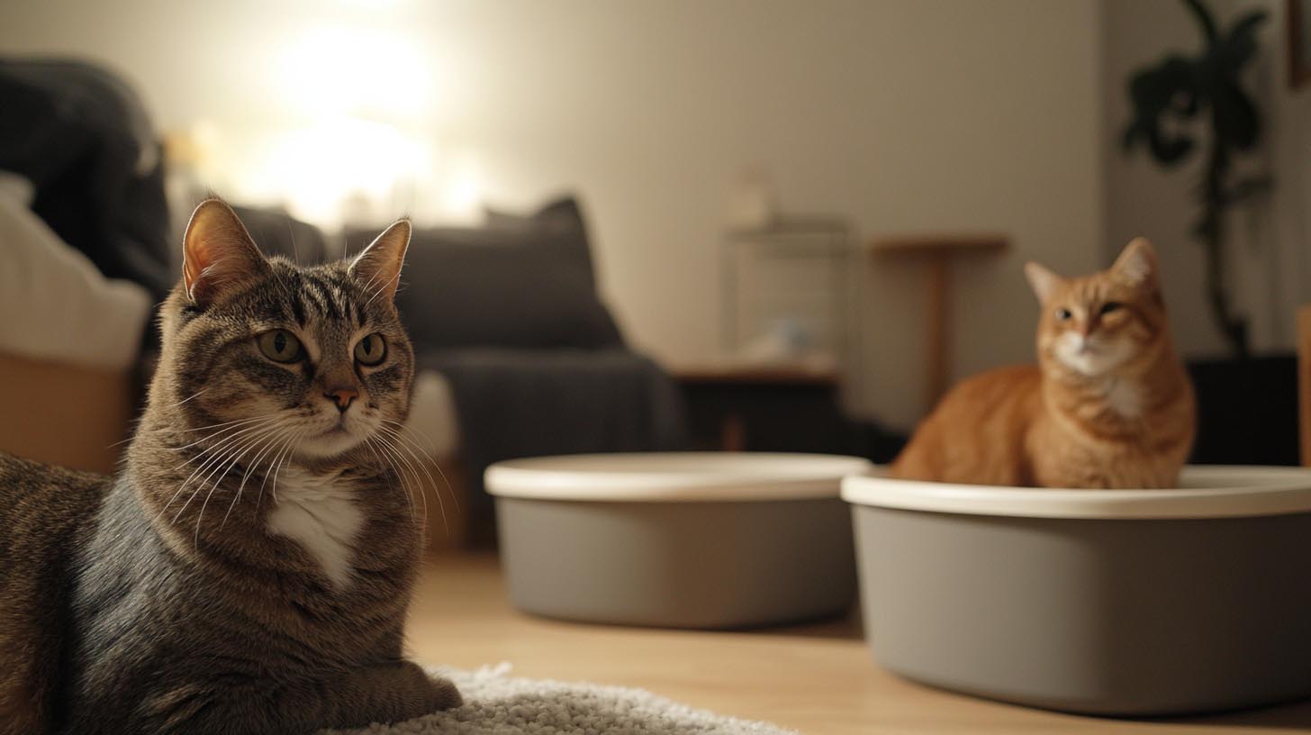 Stubenreinheit bei mehreren Katzen