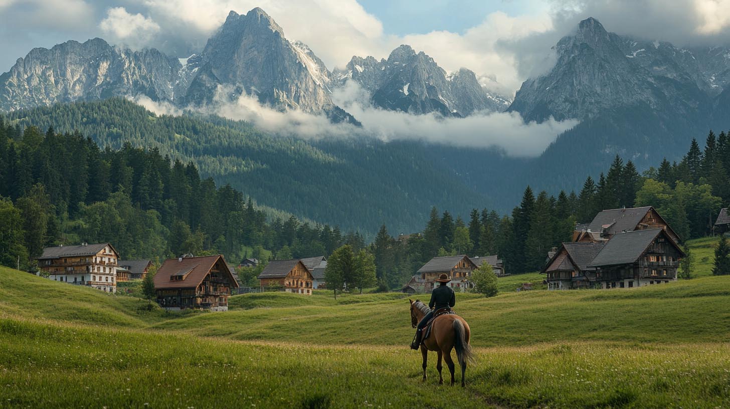 Urlaub mit dem Pferd in Bayern